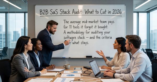 B2B SaaS Stack Audit: What to Cut in 2026