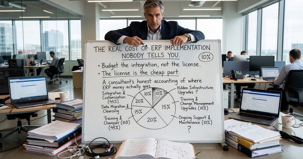 The Real Cost of ERP Implementation Nobody Tells You