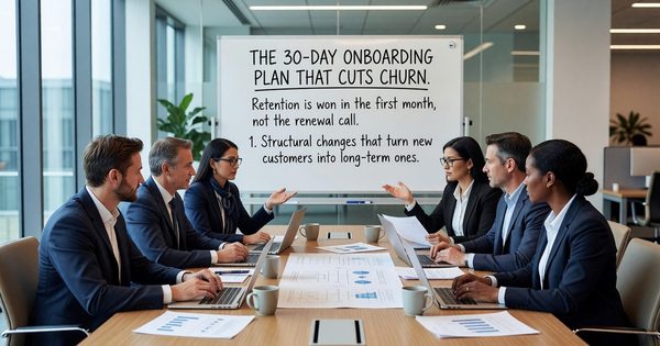 The 30-Day Onboarding Plan That Cuts Churn